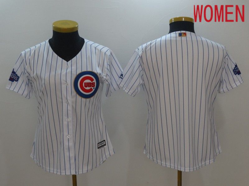 Cheap Women Chicago Cubs Blank White champion Game 2021 MLB Jersey